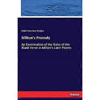 Milton's Prosodie