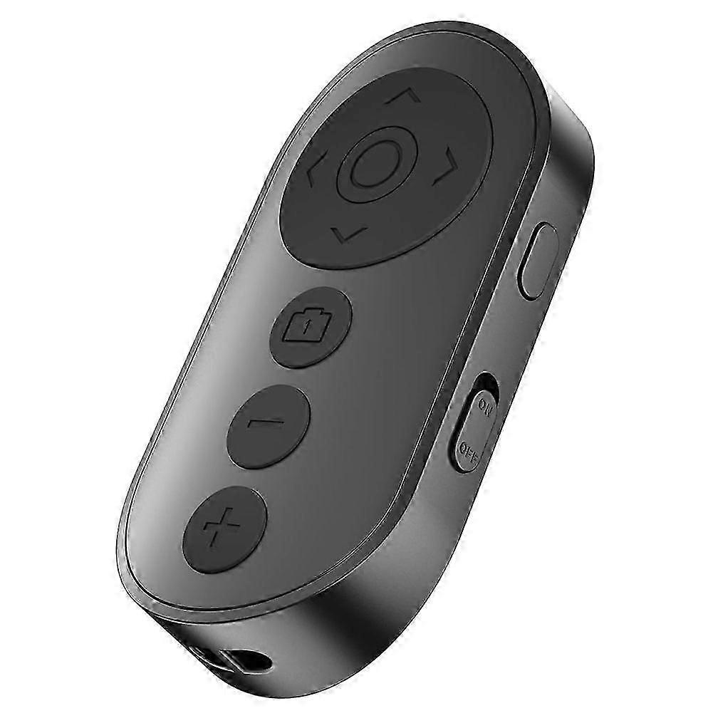 Versatile Wireless Camera Remote Control with Zoom, Front/Rear Switch for IPhone & Android, Ideal for TikTok & Video