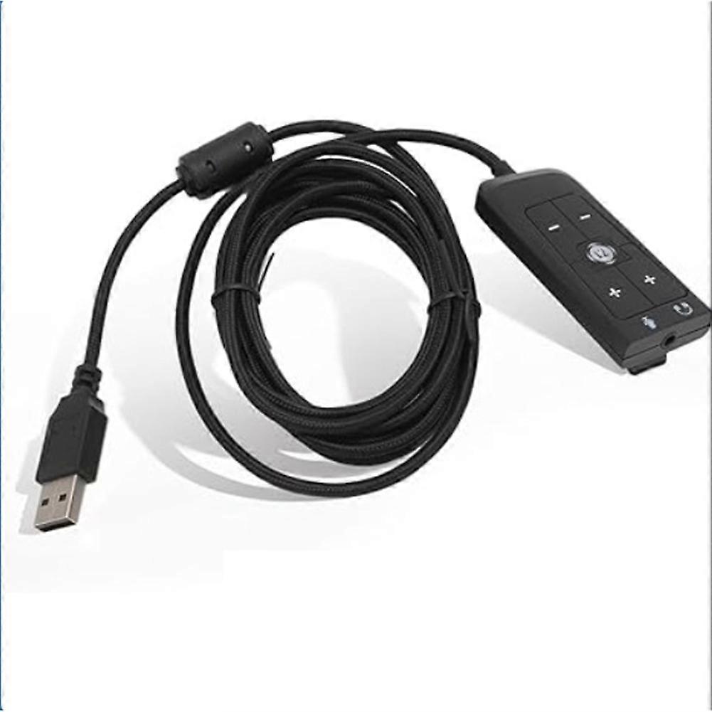 USB Sound Card Adapter for HyperX Cloud II Wired Gaming Headset