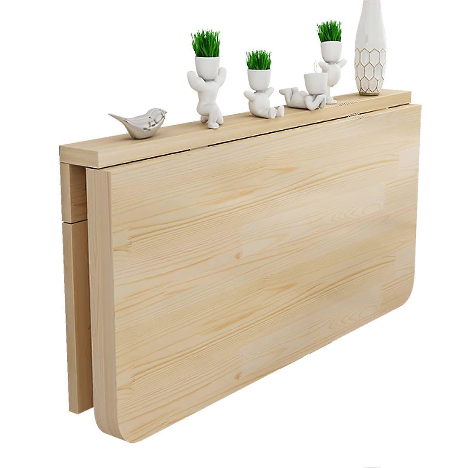 Folding Wall Mounted Table Space Saving Fold Down Desk for Small Apartment Dining and Workstation