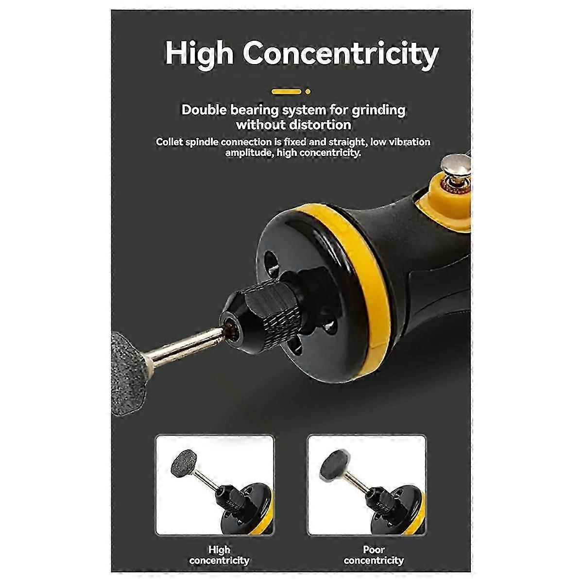 7.2V Cordless Drill Grinder, Micro-type Rotary Tool Set
