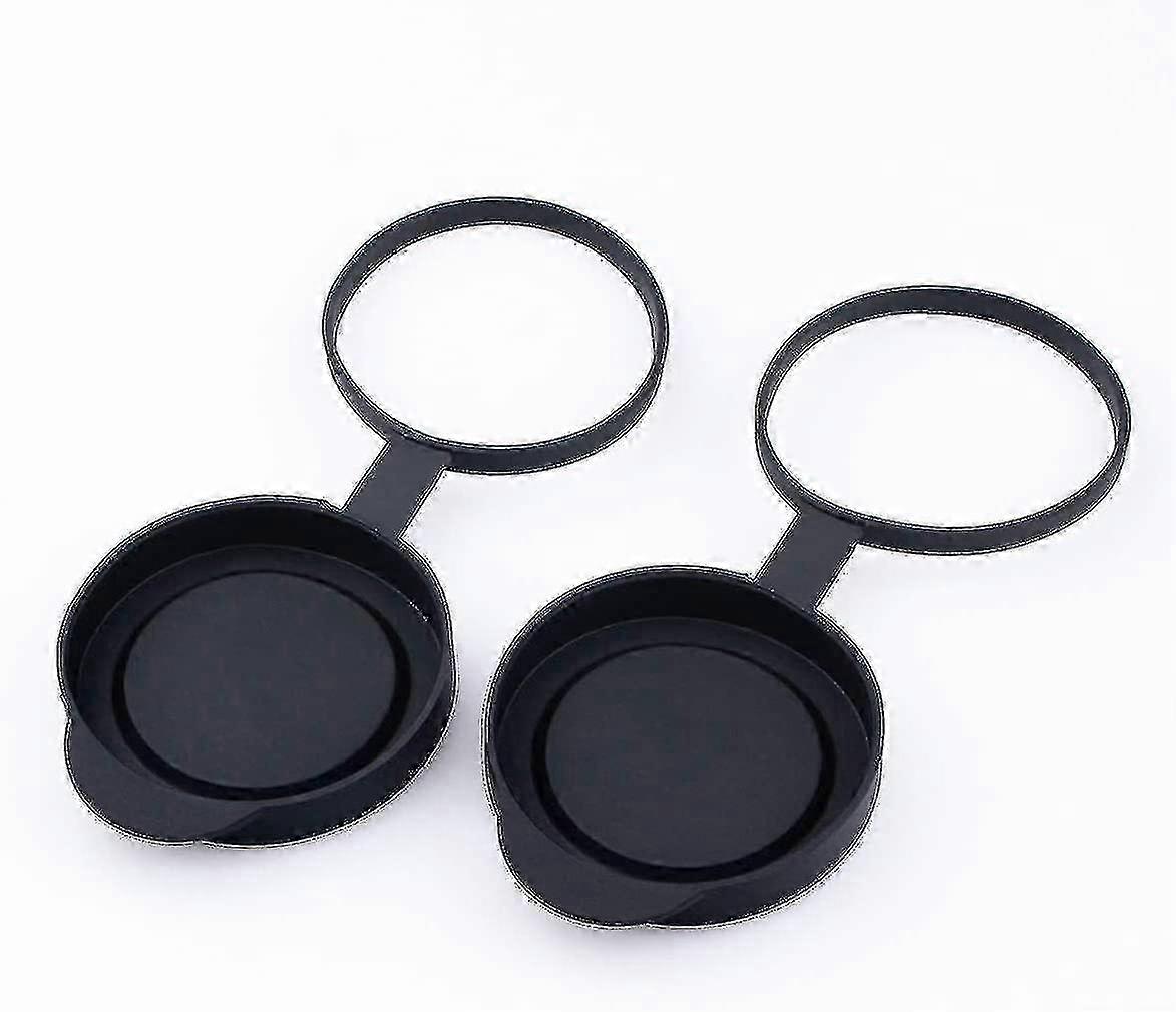 2pcs Soft Rubber Objective Caps Fits 42mm Binoculars