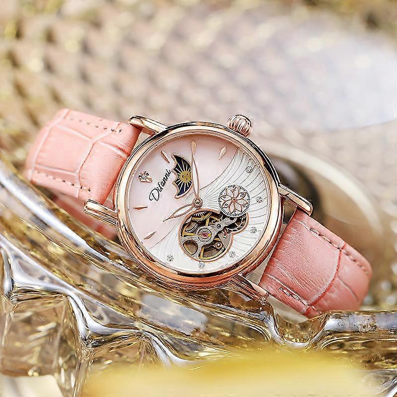 Dulunwe 6023C 30m Waterproof Fully Automatic Mechanical Watch