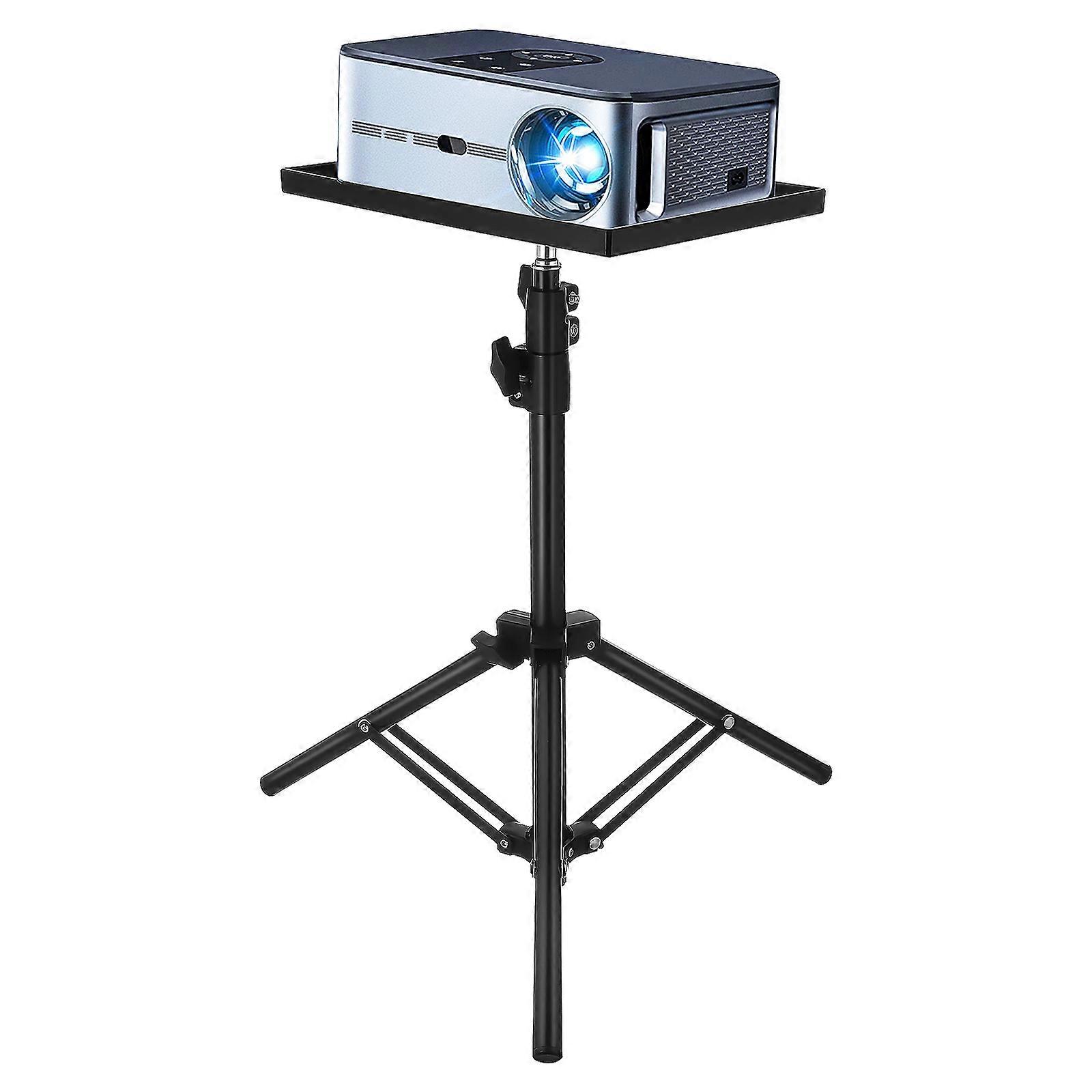 Projector Tripod Stand with Tray Adjustable for Projector