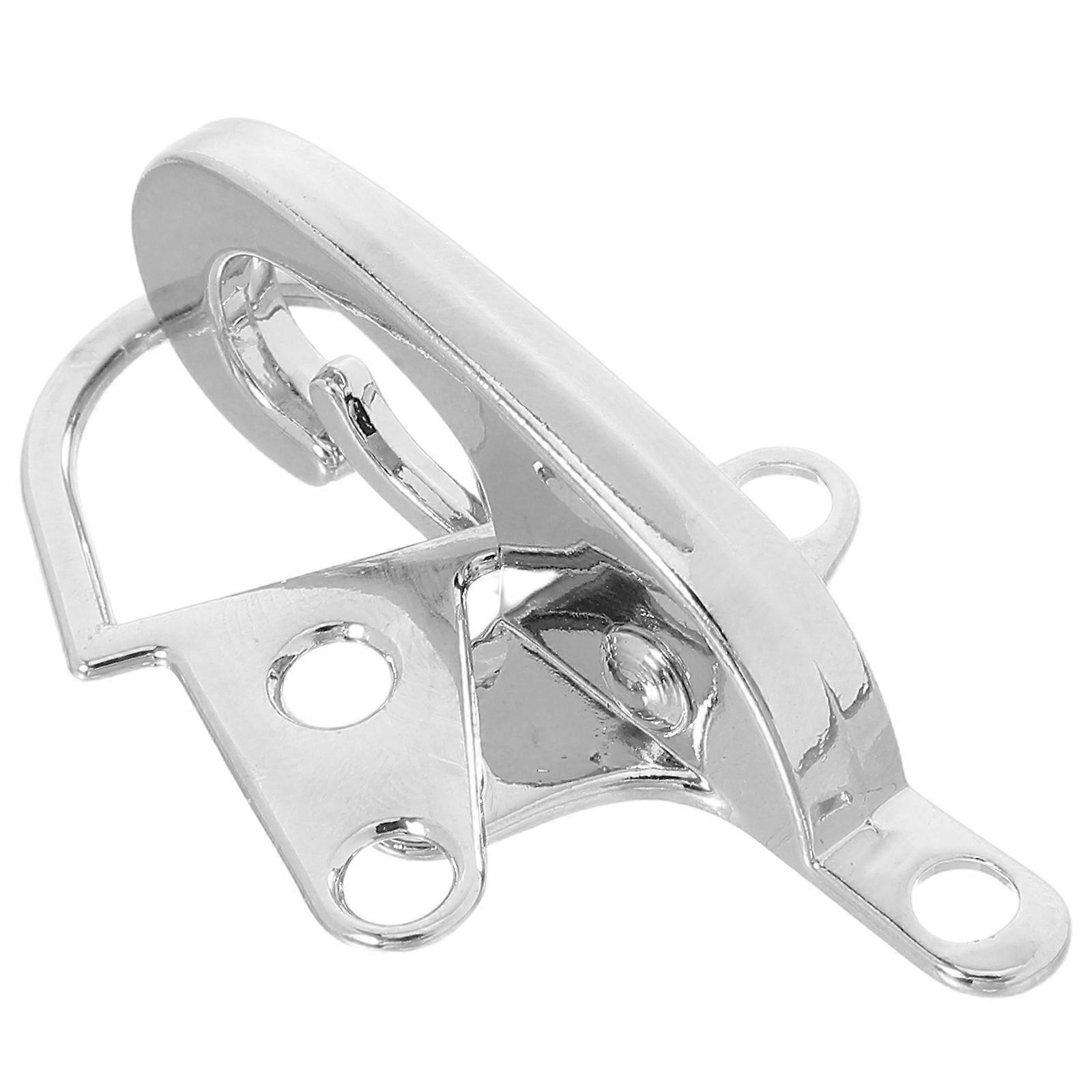 Midjebältesspänne Toggle-spänne för rockbyte 1set Silvermetall