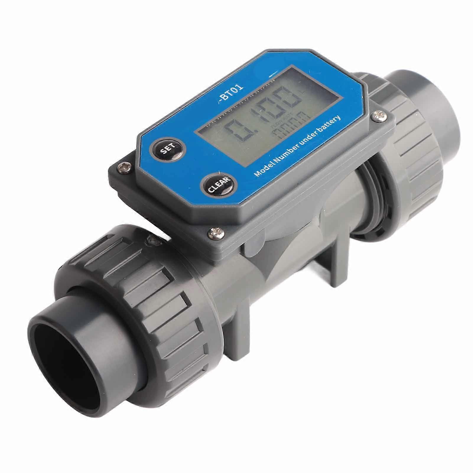 Digital Display Flowmeter High Accuracy Sensitive Response Water Flow Sensor Meter for Farmland Irrigation
