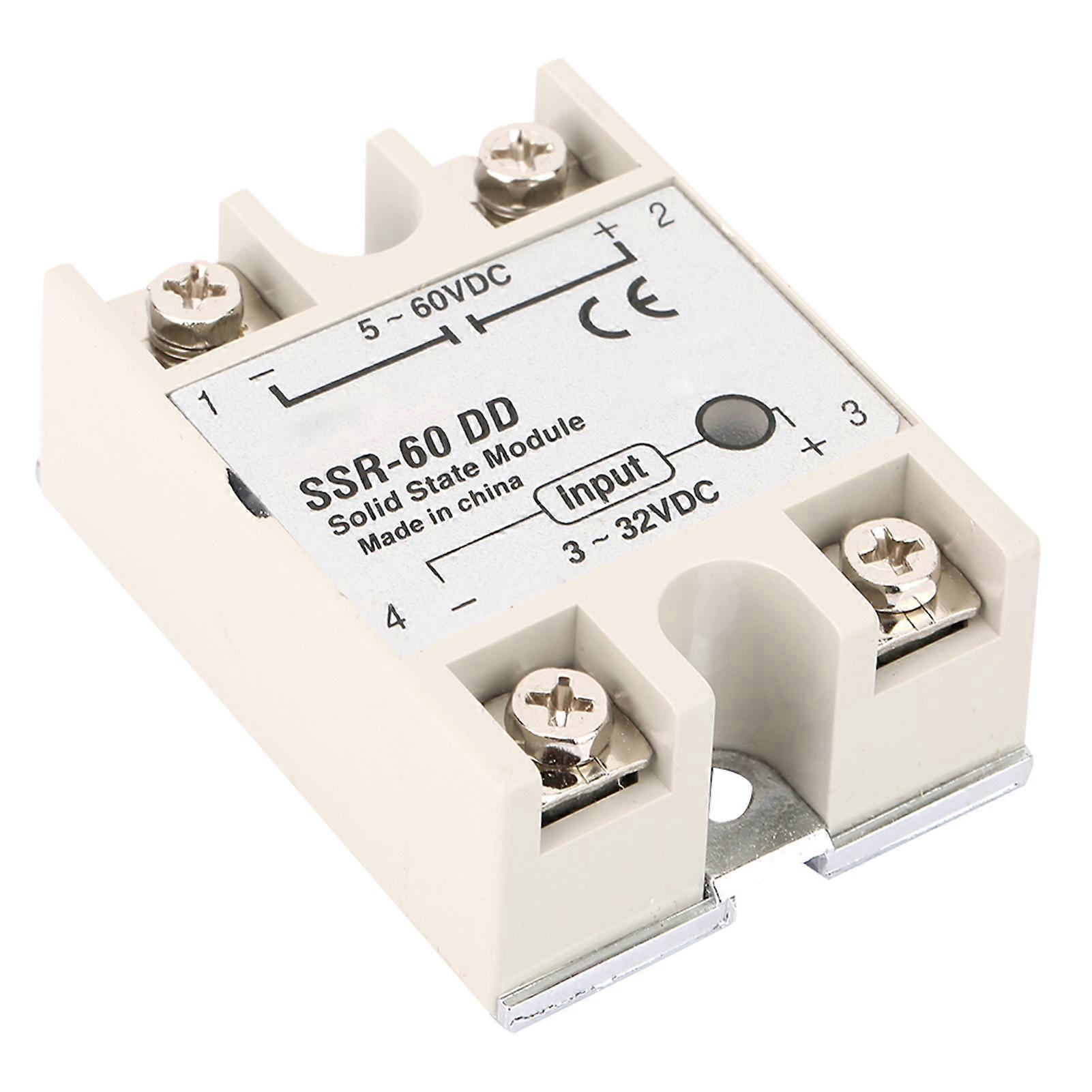 DCDC Solid State Relay SSR60DD 60A 332VDC to 5200VDC SSR
