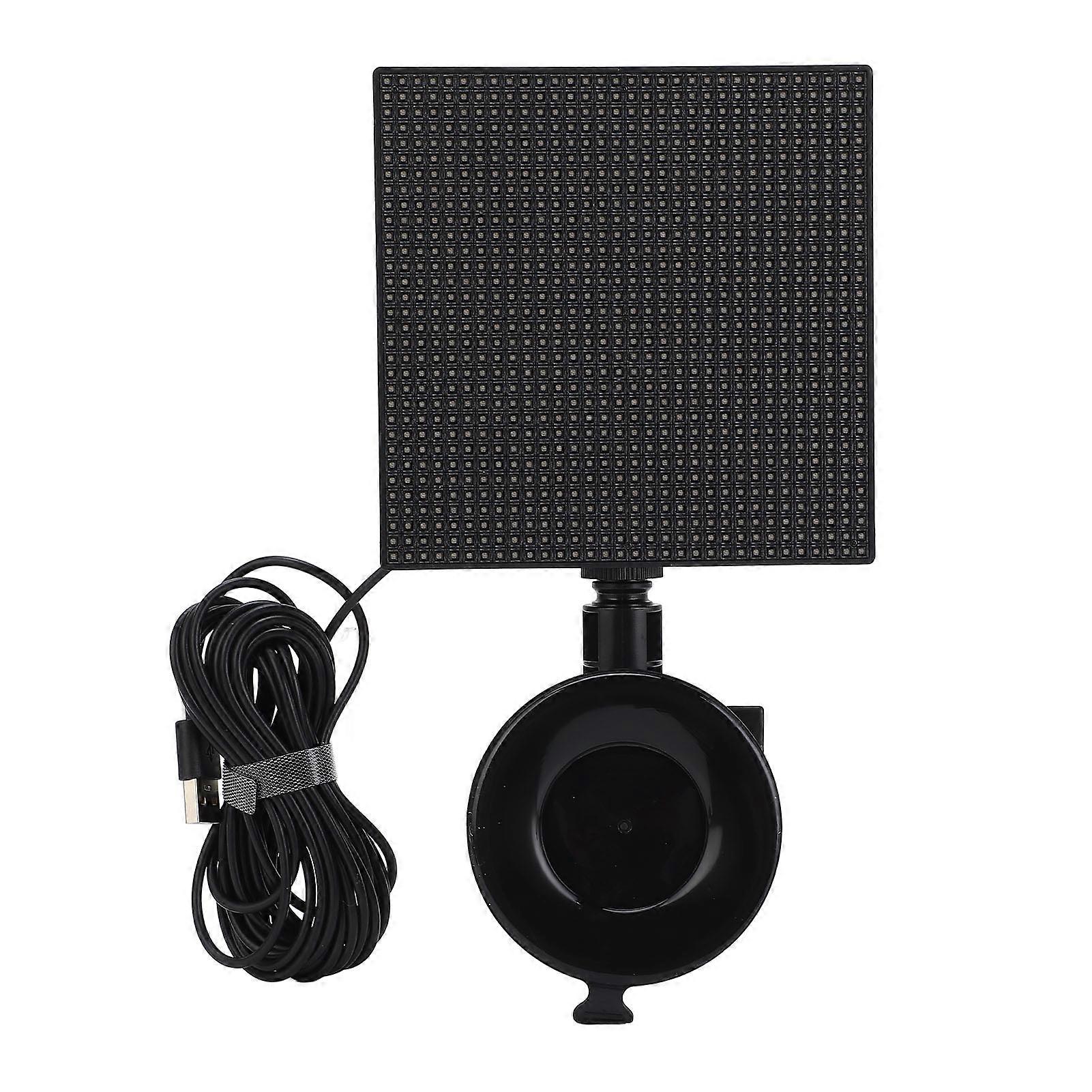 LED Matrix Display 32x32 Pixels 5x5in Bluetooth APP Control Custom Text Pattern Animation Programmable LED Sign Screen
