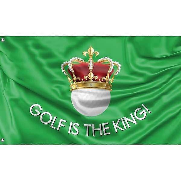 Golf er kongen Flagg A3731