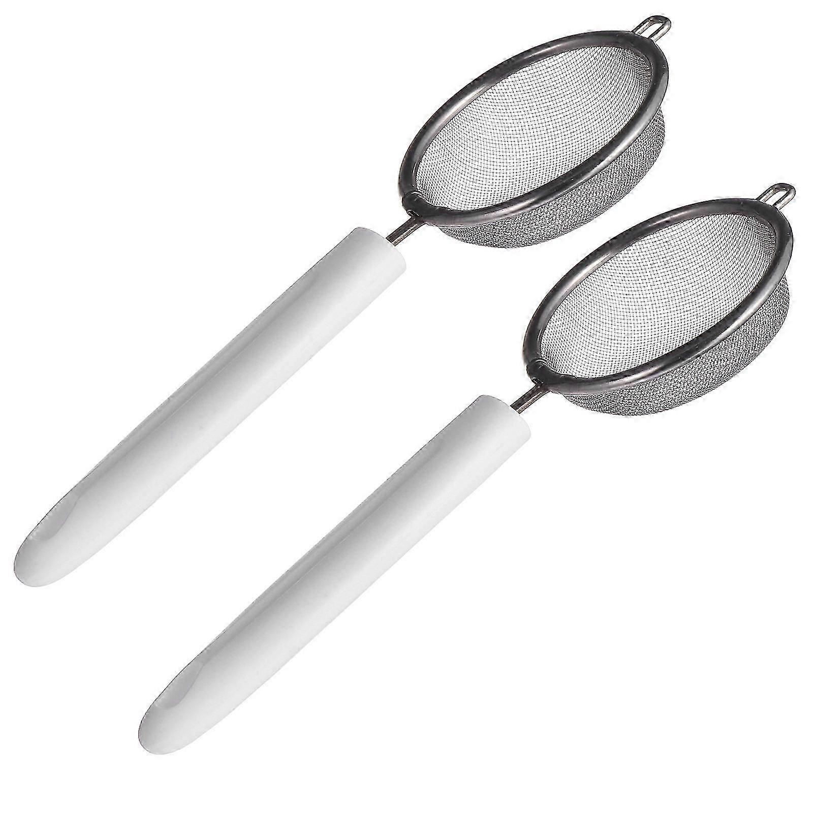 Mesh Flour Sifter Baking Filter for Kitchen Use 2Pcs Pack