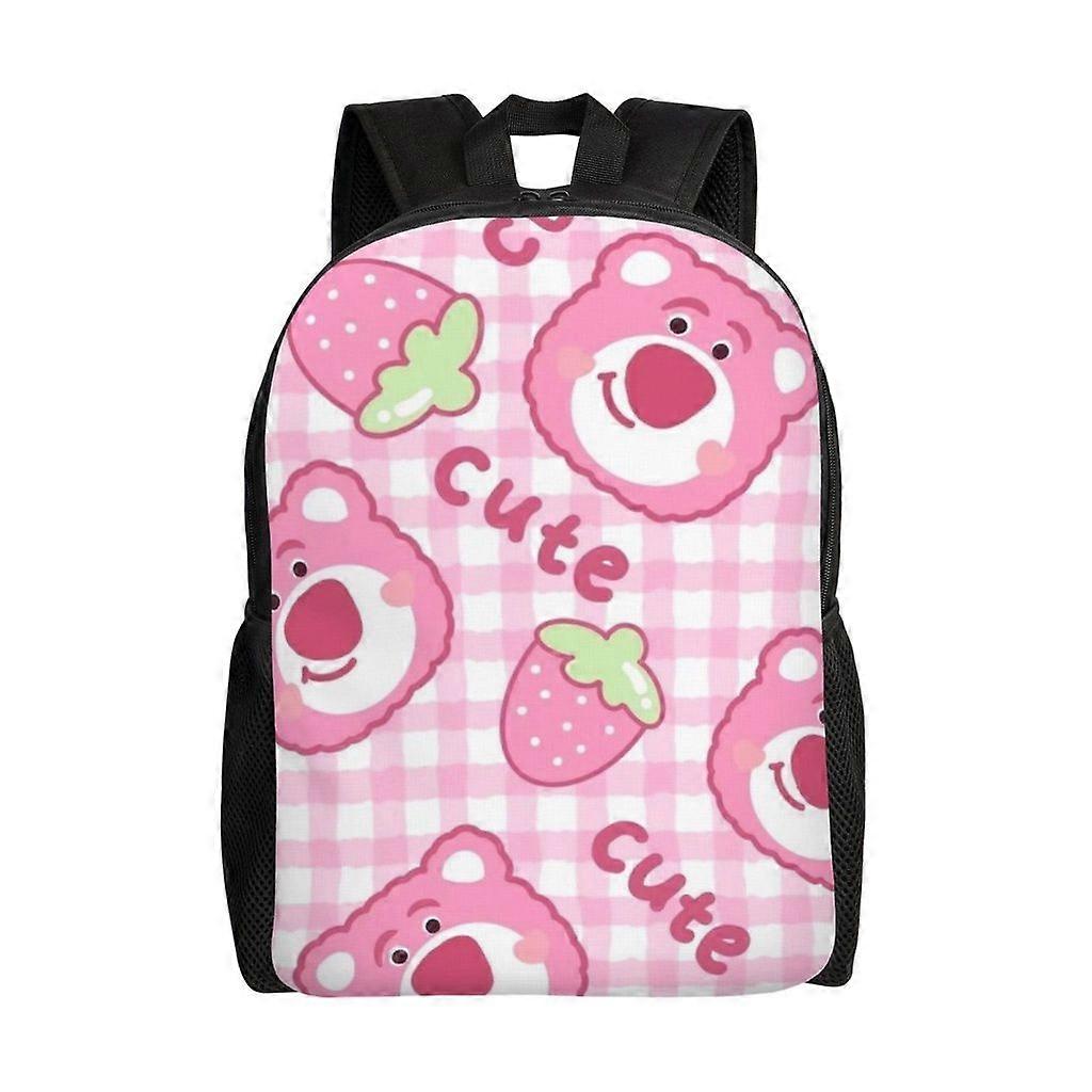 K1125 Lotso Lightweight Backpack Outdoor Travel Kids Large Capacity Printing Student Schoolbag Casual Shoulder Bag