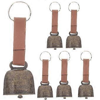 Outdoor Bell Copper Pet Hanging Bell for Camping Use 6Pcs Pack