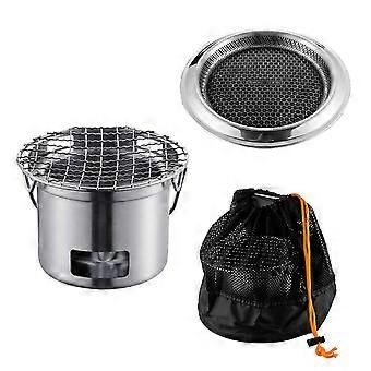 Multifuntional Outdoor Cooking Stove Campings Stove 304Stainless Steel Texture Suitable compatible with Camping Hiking and Barbecue