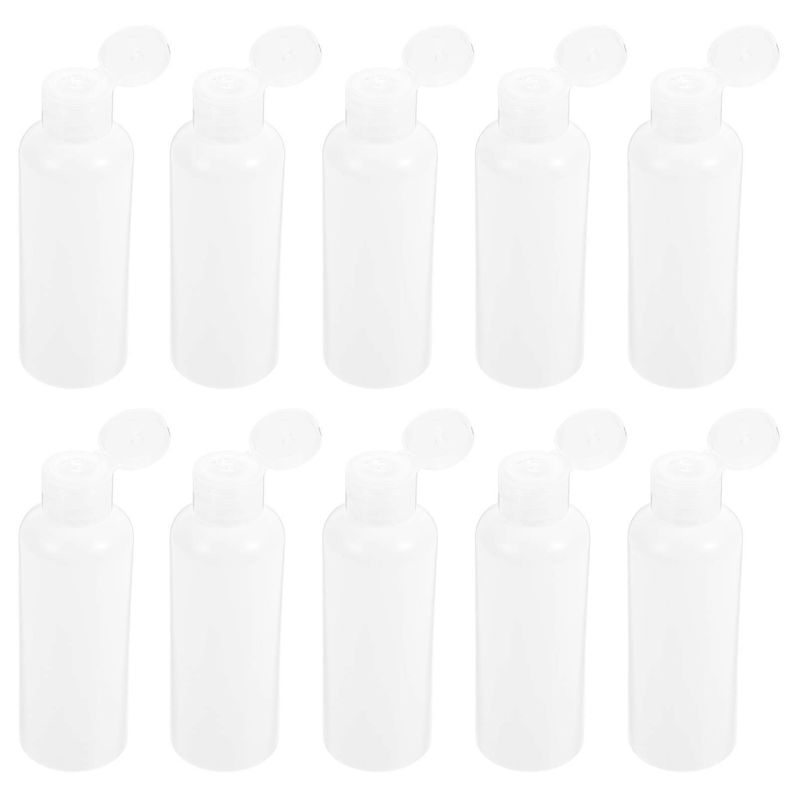 Refillable Bottle Plastic Empty Bottles for Storage 50Pcs Shampoo Travel Containers