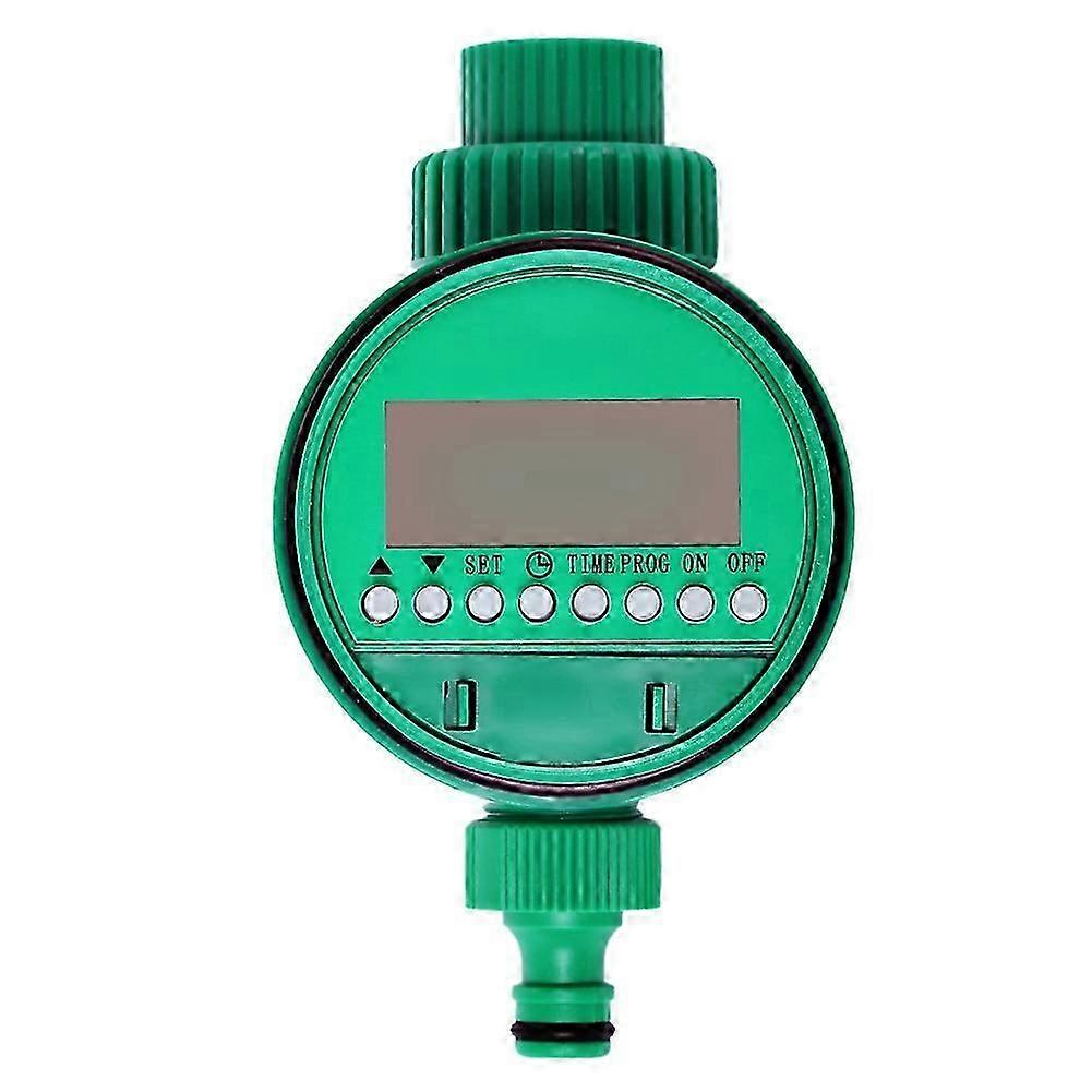 Smart Outdoor Garden Irrigation Controller with LCD Display, Programmable Automatic/Manual Timer for Greenhouse, Farm