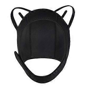 Cat Ears Scuba Diving Hood Cap Lovely Surfing Cap for Sailing Kayaking Canoxx