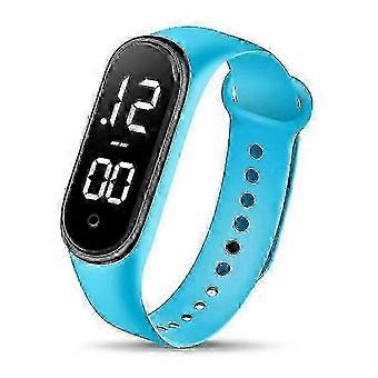 Kids LED Digital Watch: Sporty, Water-Resistant & Clear Display for Active Childrenxx