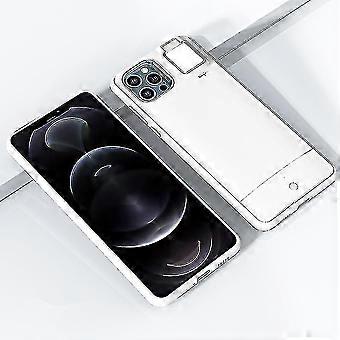 Protective Cover Selfie Filling Light Camera Phone Holder(black12mini)