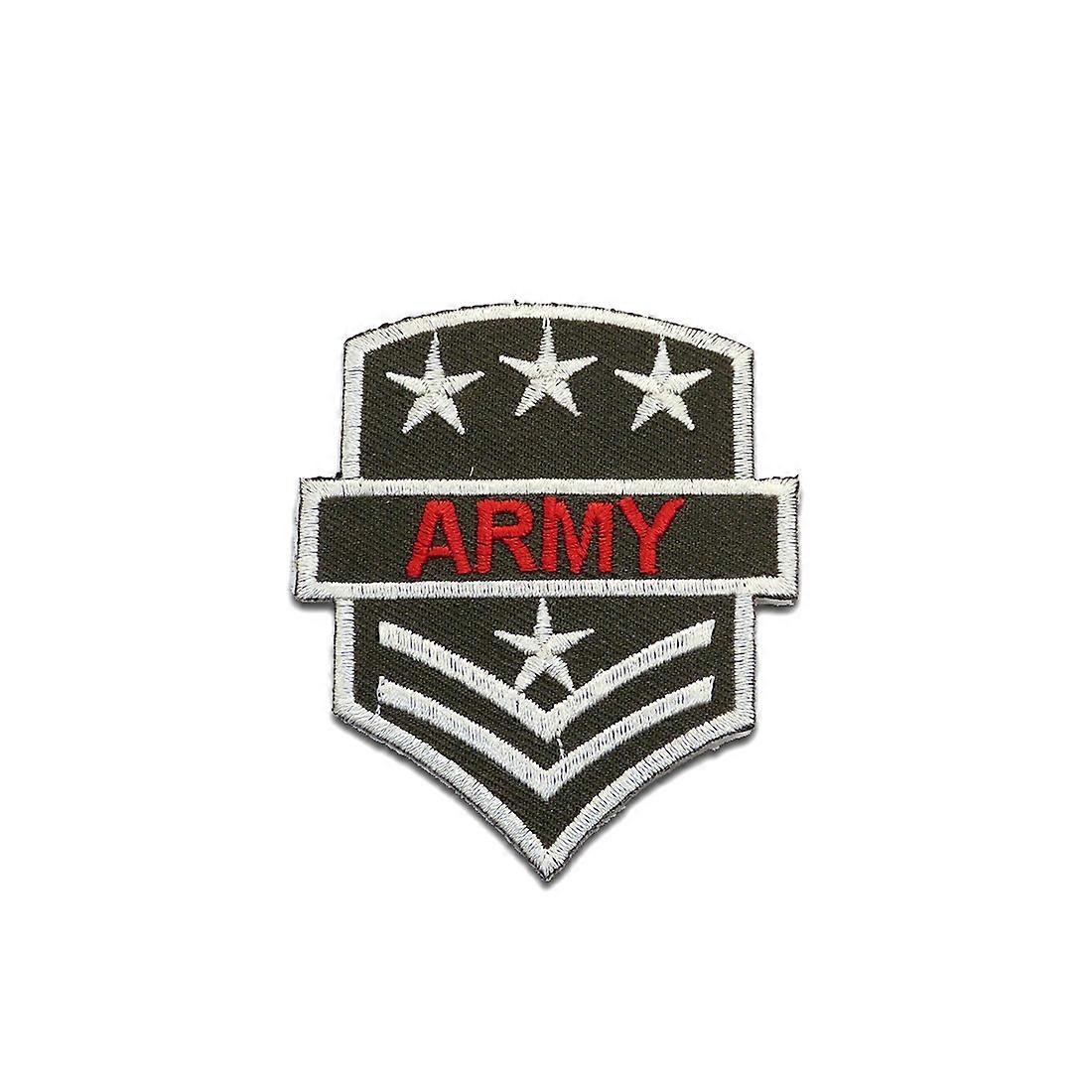 Patch / Iron-on patch - Lieutenant General U.S. ARMY - Green - 6x7.5 - Applique Patch Patch