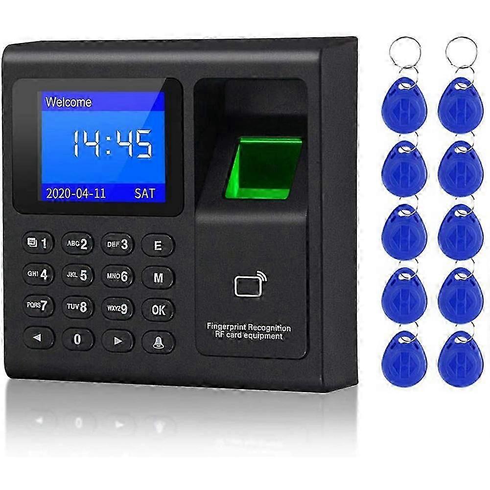 Biometric RFID Access Control System RFID Keypad USB Fingerprint System Electronic Time Clock Atten