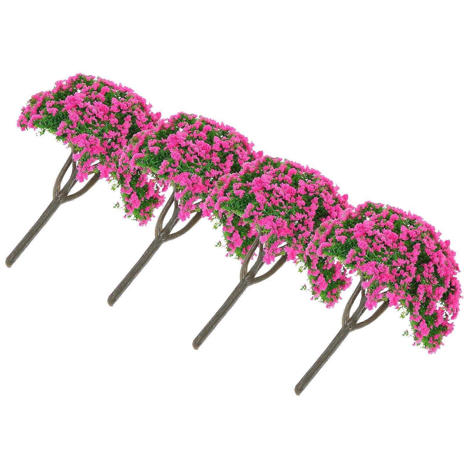 10pcs Sand Table Model Tree Micro Landscape Decoration Tree Micro-landscape Tree Model
