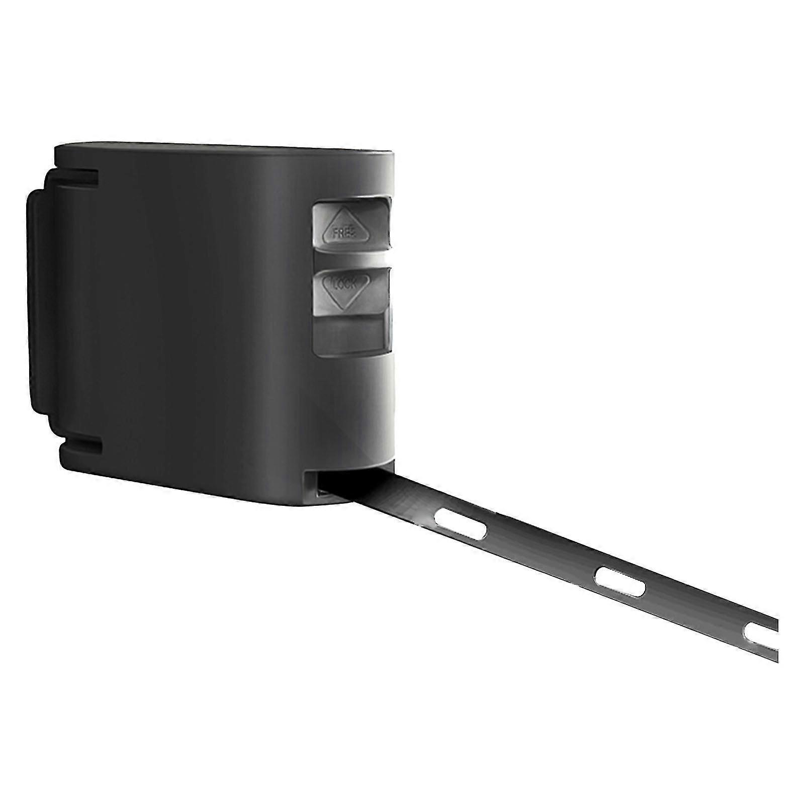 Wall Mounted Invisible Retractable Clothesline with Adjustable Snap, Punch Free