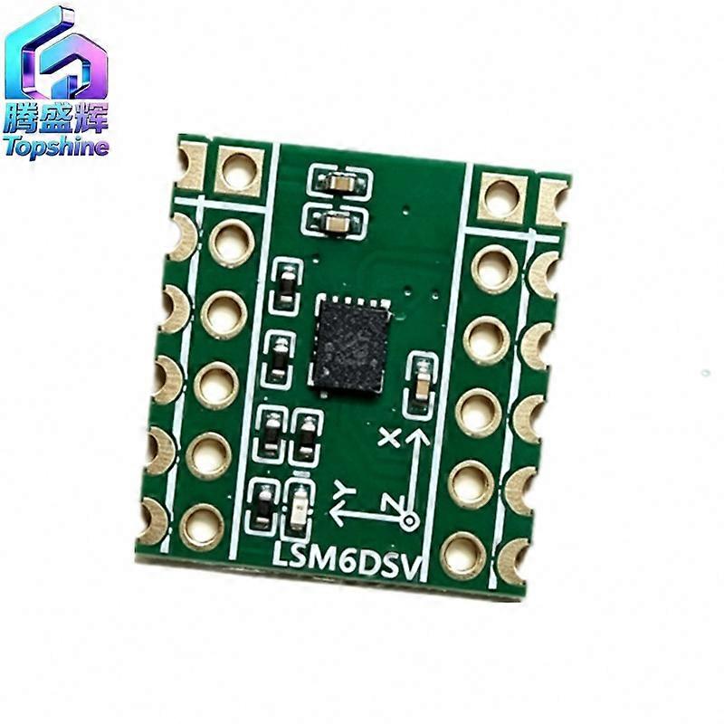 Accelerometer & Gyroscope Data Logging LSM6DSV Six-Axis Sensor Module, SPI/IIC, Compatible with SmolSlime, SlimeVR