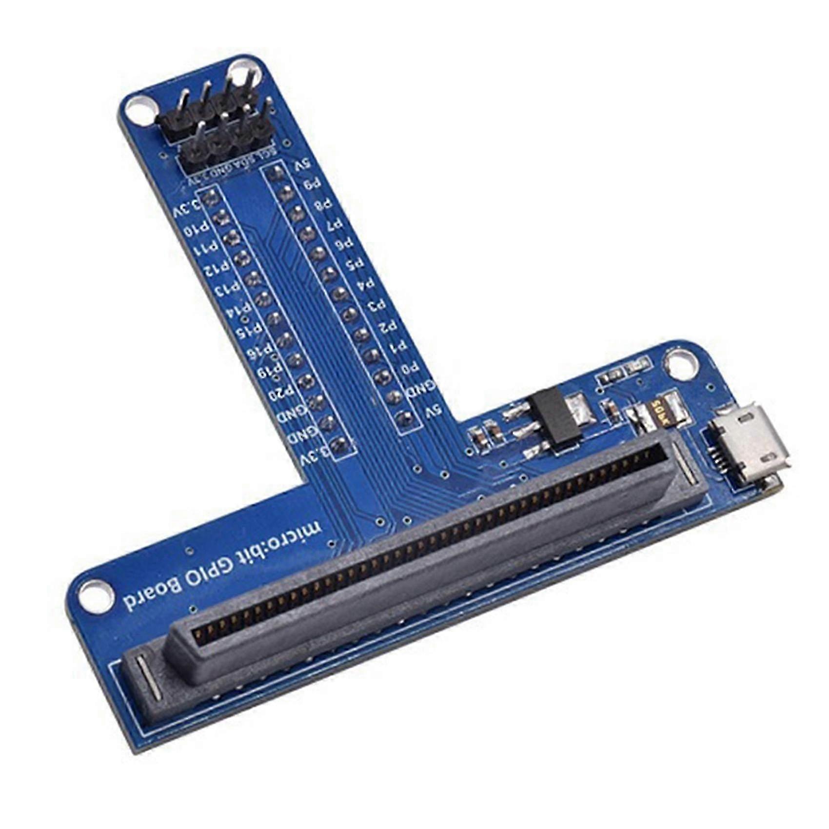 T-Type Expansion Adapter compatible with Microbit Breadboard Python Graphical Programming Interface compatible with Microbit