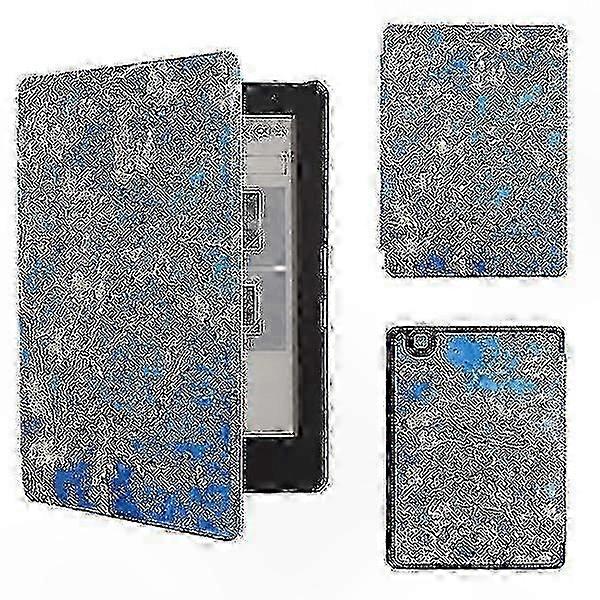 Waterproof 6.8" E-Reader Case with Premium PU Leather Cover for 2017 Edition