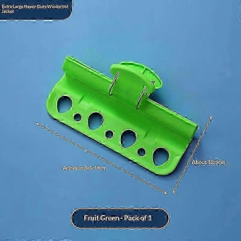 Heavy-Duty Plastic Clothesline Clamp Pole