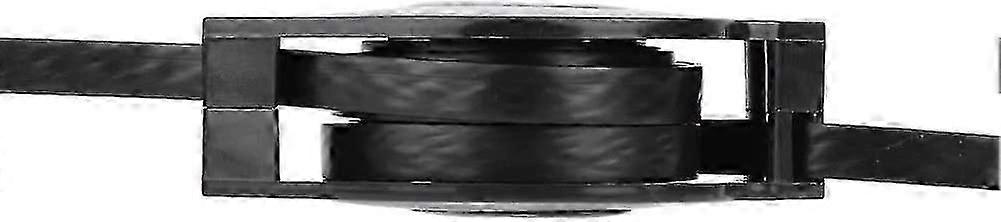 Cable Ultra Flat Network Cable Patch Cord Shielded Flat (black) (2pcs)