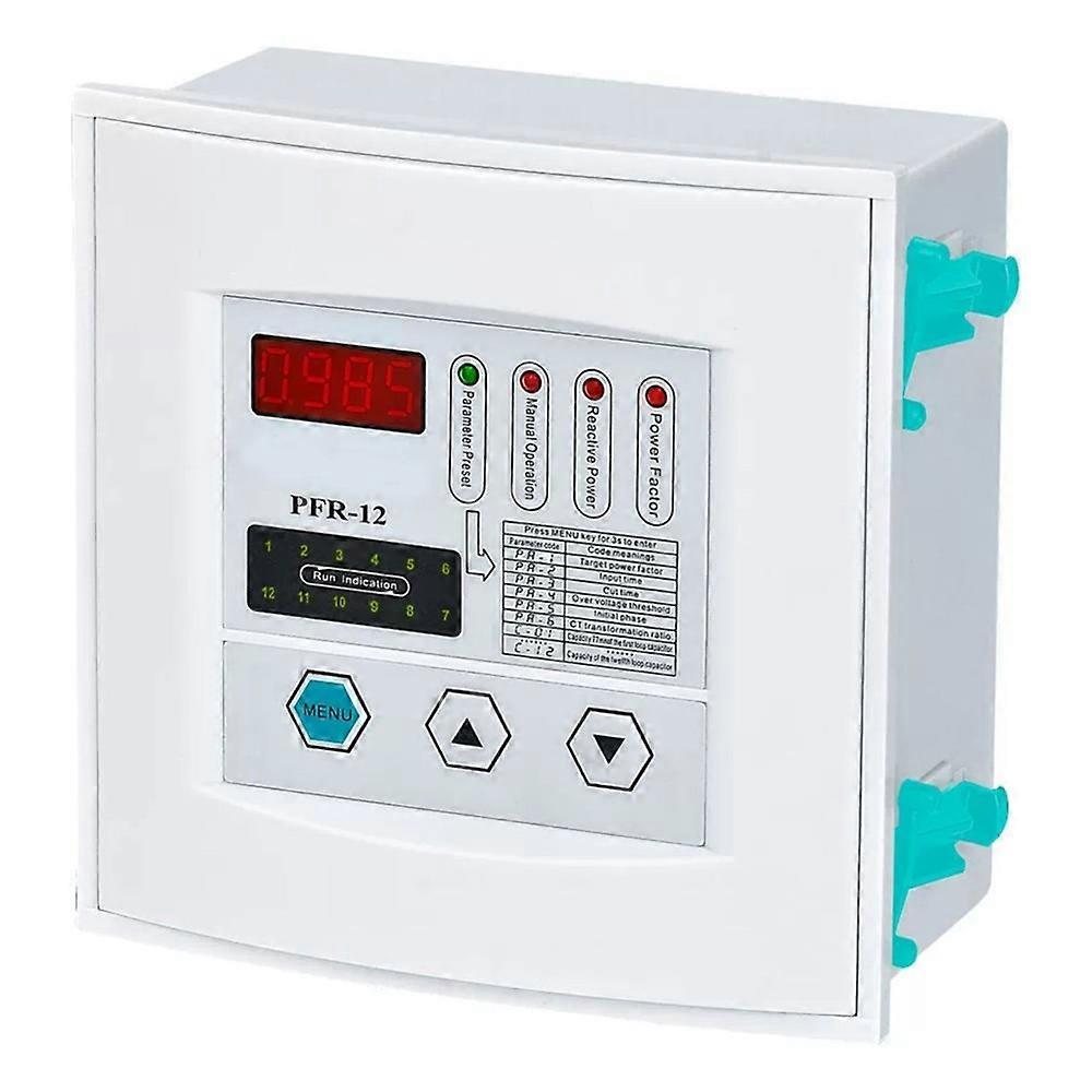 PFR-12 Solid State Relay Power Factor Controller , 12 Steps, 380VAC 50/60Hz