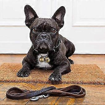 2 Strings in Cat Dog Collar Bells Brass Bells compatible with Collar Dog Charm Bells Pet Pendant with Key Rings compatible with Collars Necklace