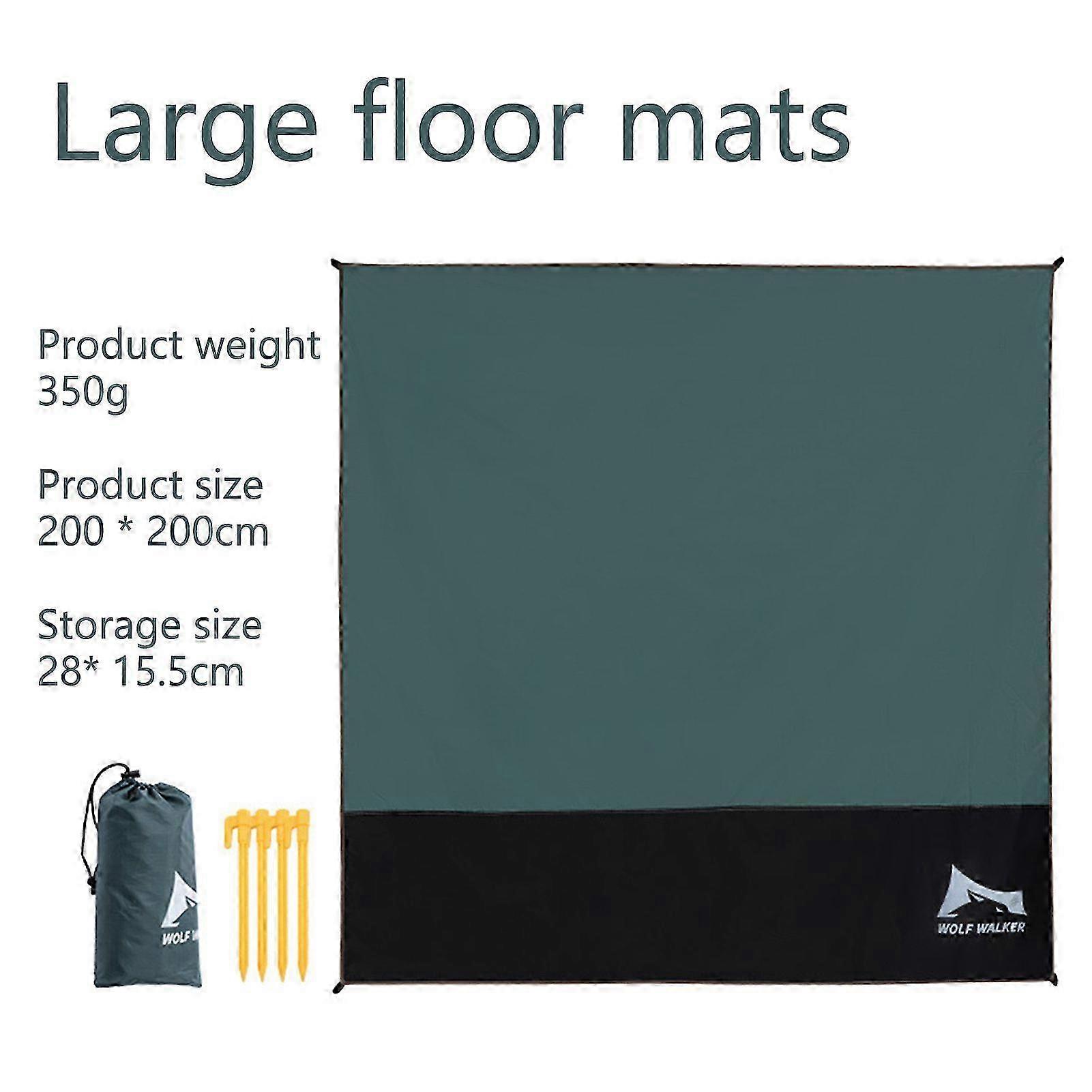 Moisture-Resistant Ultralight Ground Sheet