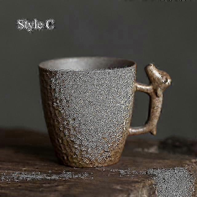 Dog-Shaped Ceramic Teacup