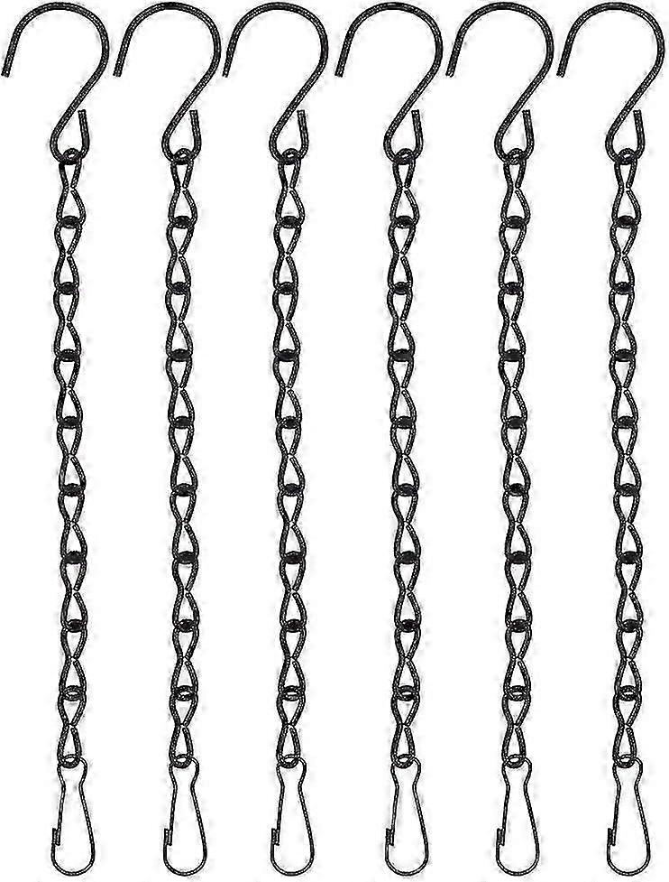 6 Pcs Heavy-Duty Adjustable Hanging Chains