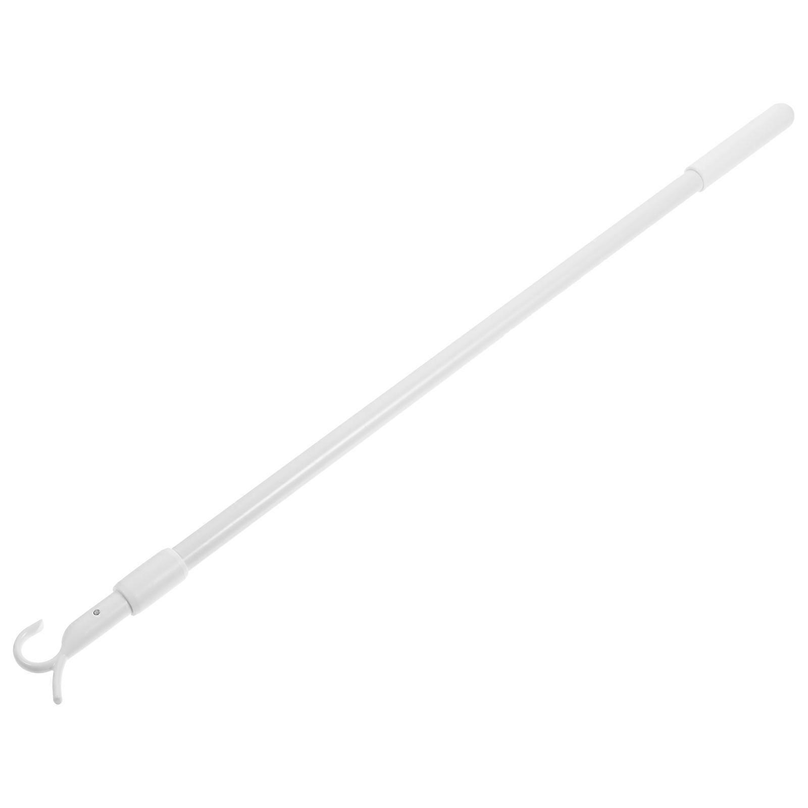 Curtain Pull Rod 3Pcs for Adjustable Retractable Drapery Use