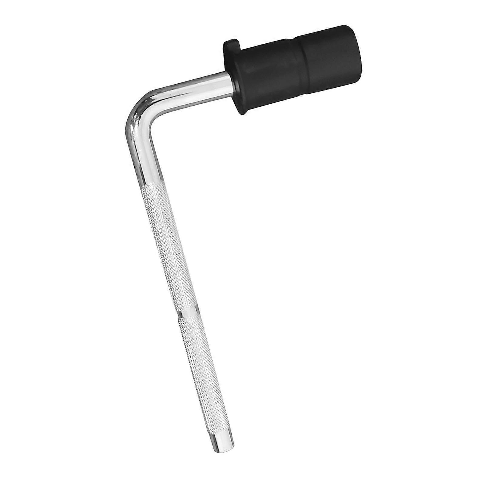 Electronic Drum Pad Mount with Adjustable L Rod Arm, Secure Pad Support for Drum Rack Studio