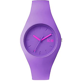 Ice Wave japansk kvarts analog kvinde ur med is silikone armbånd. Pe. S. S. 15