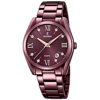 Feast Quartz Analog Women's Watch with Stainless Steel Bracelet F16865/3