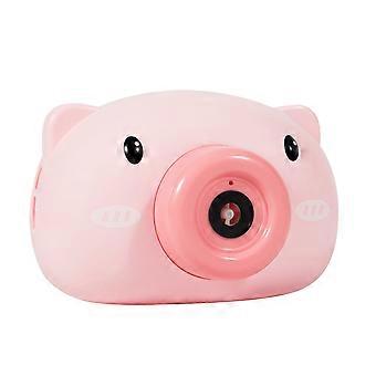Cartoon Pig Bubble Maker Bubble Machine Toy for Playing