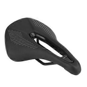 Ergonomic Hollow-Out PU Steel Bike Seat