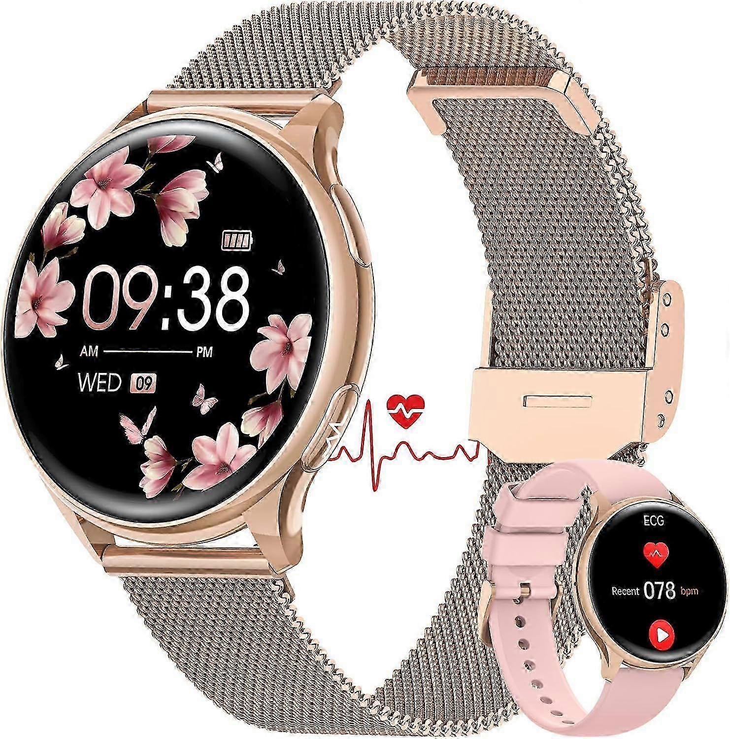 Smart Watch Women ECG Cycle Tracker