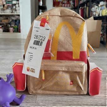 2026 McDonald's "World Famous Fries Day" Limited Edition Backpack Large-Capacity Lightweight Travel 