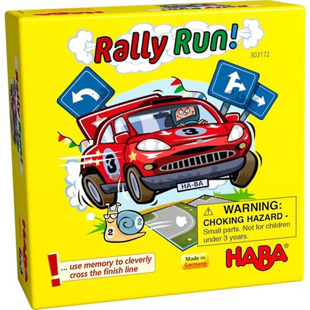 Haba Games Rally Run Tricky Memory Matching Game Two to Four Players Ages 5+