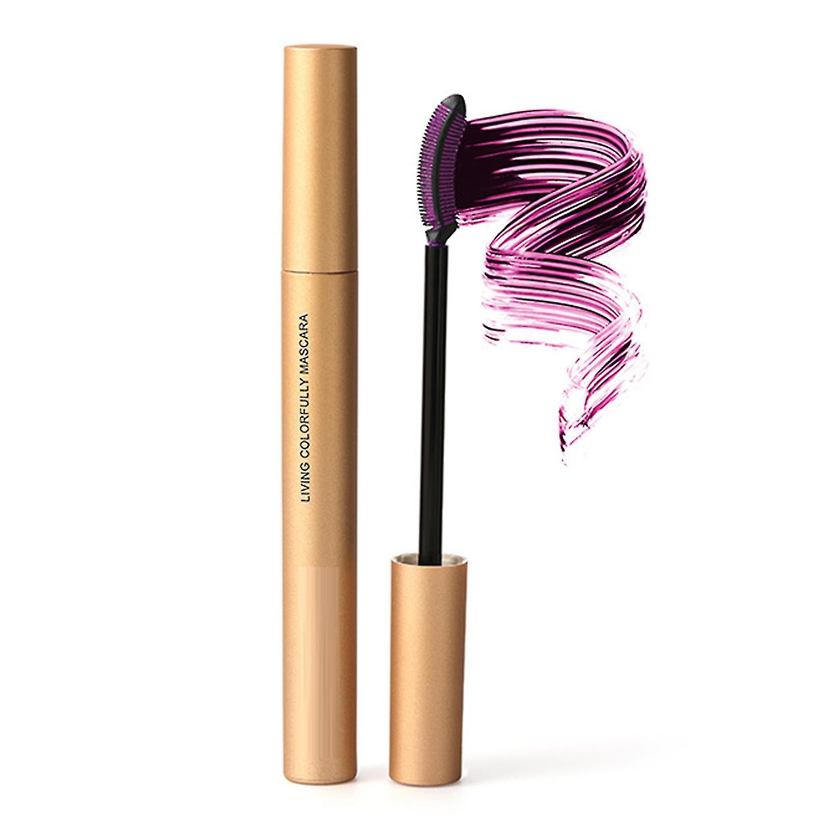 ماجيك كولور ماسكارا نحيف سميك مقاوم للماء طويل الأمد وطبيعي لا يوجد تلطيخ سهل