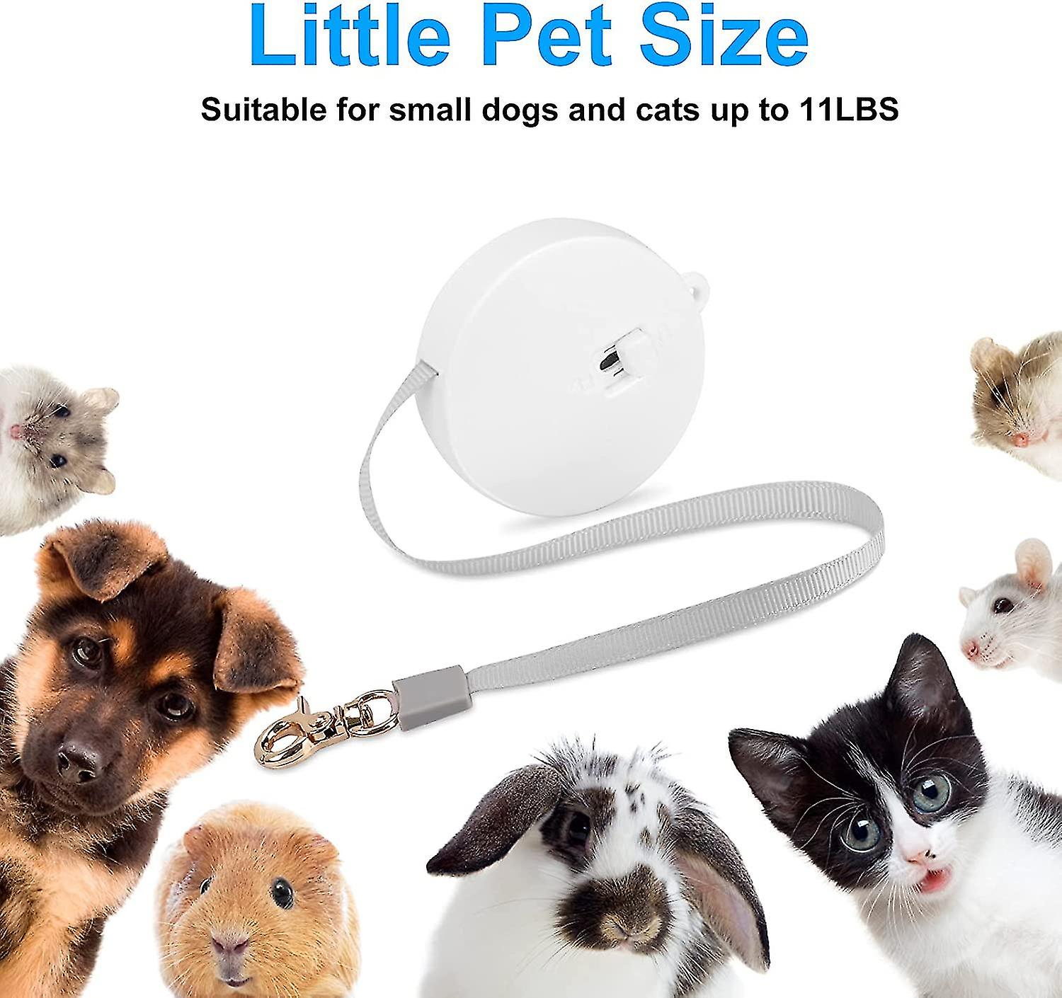 Automatic Retractable Dog Leash For Small Dogs Cats, Pet Outdoor ... - Fijanka Smooth Walking Leash Retractable Dog