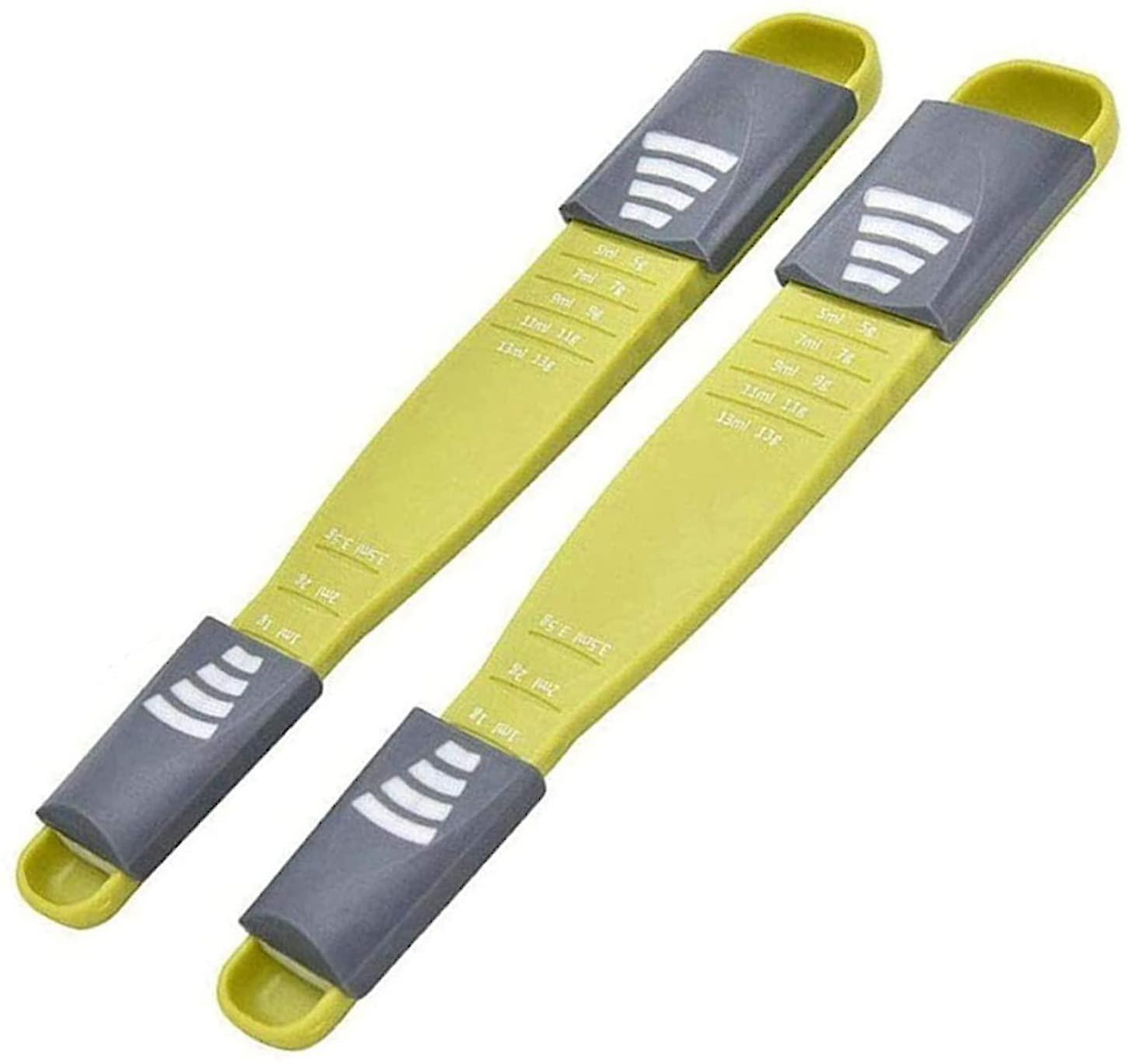 Baking Scale Measuring Spoon, Quantitative Adjustable Measuring Spoon Kitchen Tool Milk Powder Quant