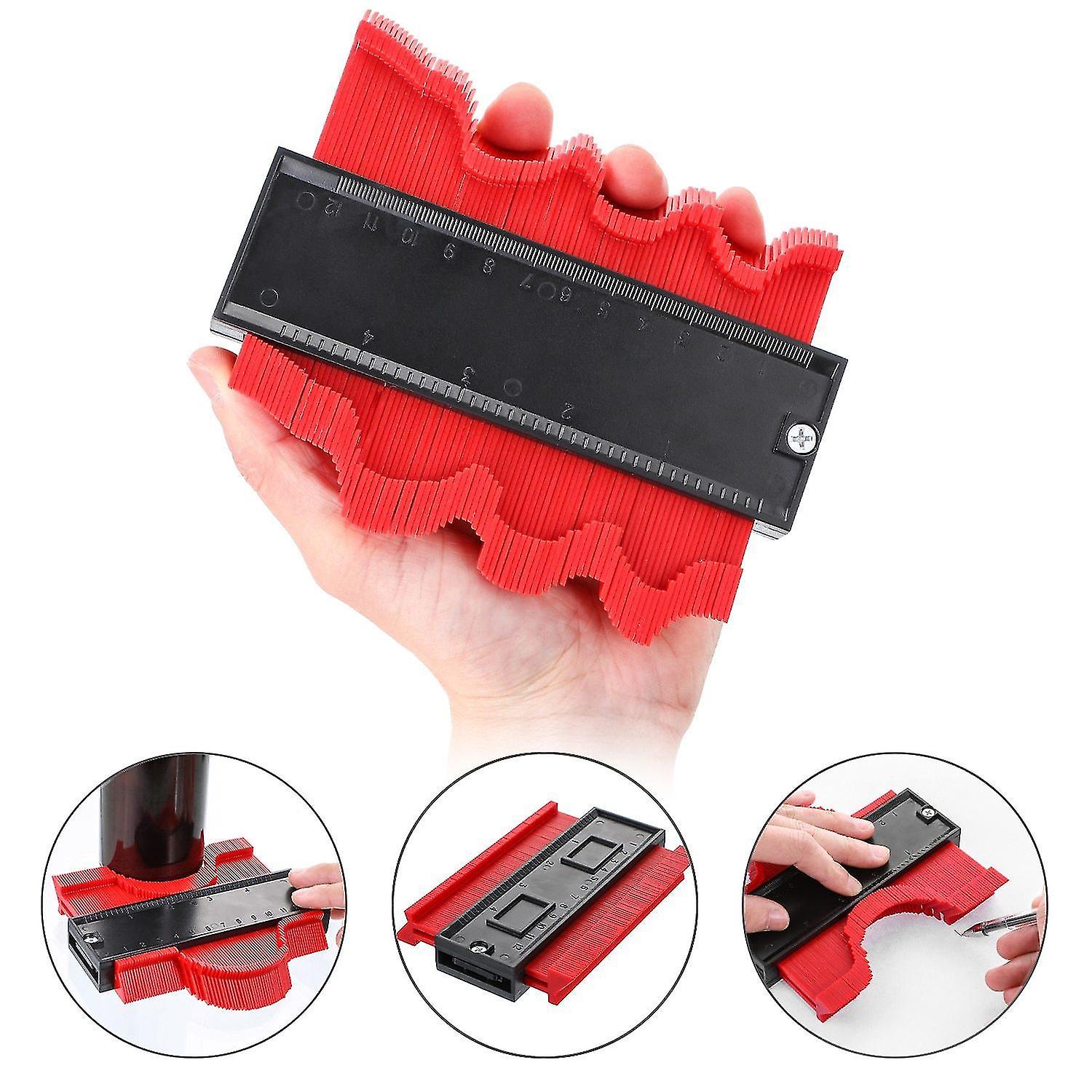 12Cm red Profile Measuring Tools deep Duplicator Tiling Laminate Woodworking