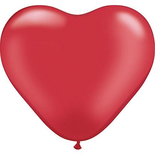 Qualatex Heart Latex Balloons (Pack of 100)